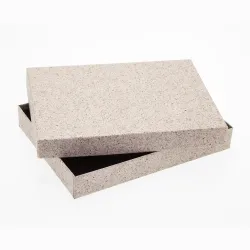 24 Choc Board Box & Lid; Cocoa Shell Paper
